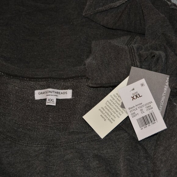 Target Grayson Threads Moon Phases Cold Shoulder Sweatshirt I Love You Moon Back - Picture 5 of 5